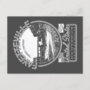 FAYETTEVILLE ARKANSAS - CITY OF FAYETTEVILLE POSTCARD