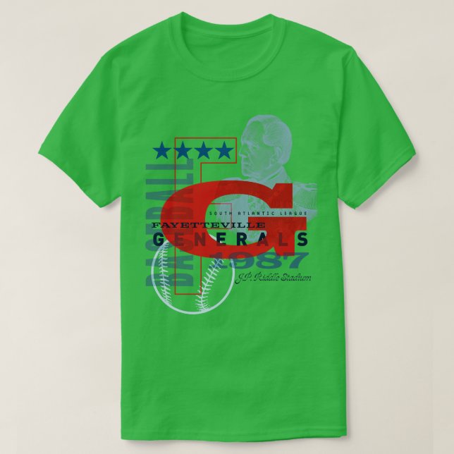 Fayetteville Generals T-Shirt (Design Front)