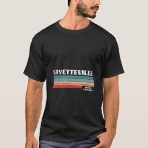 Fayetteville Native Funny State Flag Pride T-Shirt