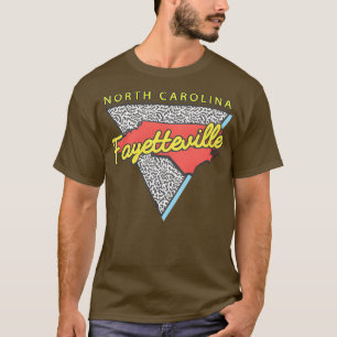 Fayetteville North olina Triangle Nc City 10 T-Shirt