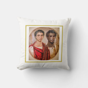 Fayum Lovers ... Roman Period Egypt Cushion