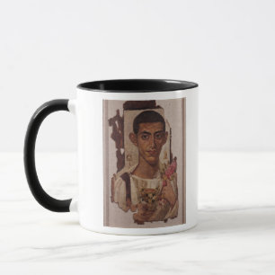 Fayum portrait of Ammonius, from Antinoe Mug