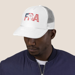 FBA Foundational Black American Trucker Hat