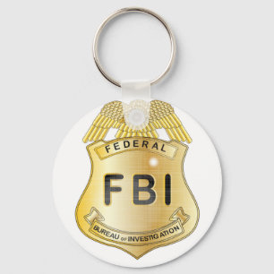 FBI Badge Key Ring