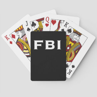 FBI Cool Playing Cards
