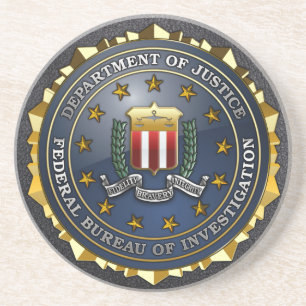 FBI Emblem Coaster