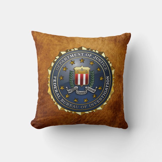 FBI Emblem Cushion (Front)