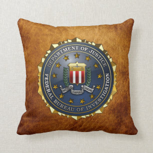 FBI Emblem Cushion