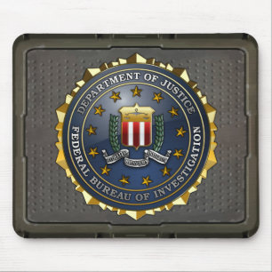 FBI Emblem Mouse Mat