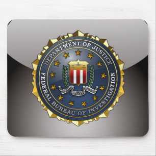 FBI Emblem Mouse Mat