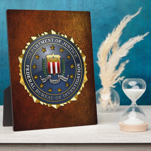 FBI Emblem Plaque (Side)