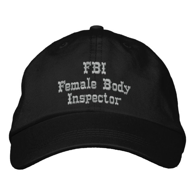 FBI Humour Hat (Front)