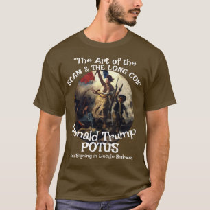 FBI ICE CBP Trump Cage Fighting White Lamb Black 3 T-Shirt