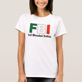 FBI Italian Ladies Spaghetti Top (Fitted)