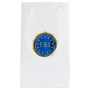 FBI Spoof Seal Small Gift Bag