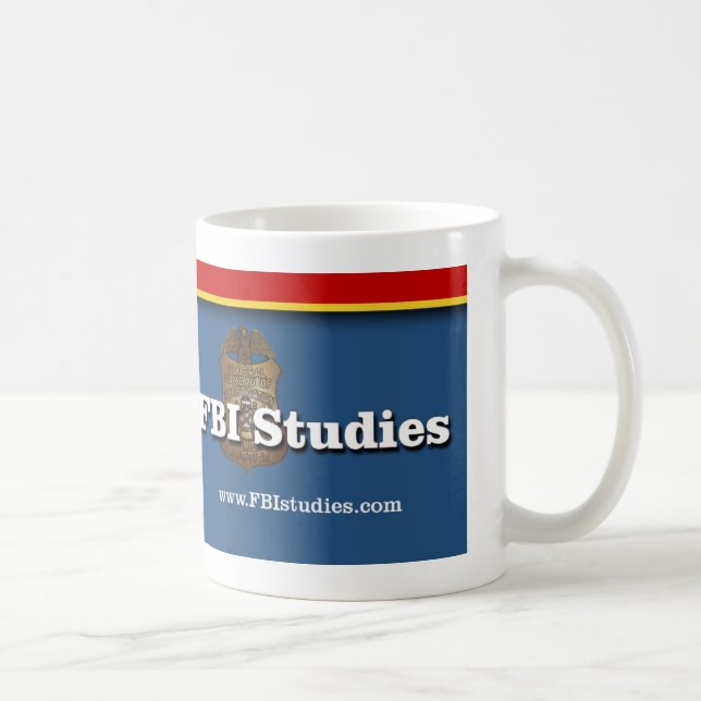 FBI Studies Mug (Right)