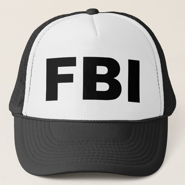 FBI TRUCKER HAT (Front)