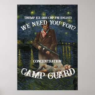 FBI TSA ICE CBP ELEGANT CUSTOM VINTAGE CLASSIC POSTER