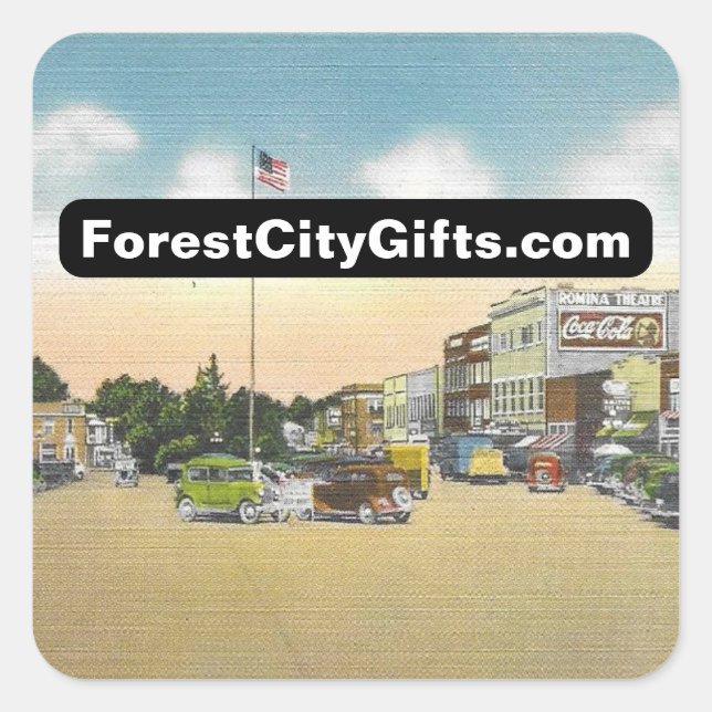 FC Gifts Square Sticker (Front)