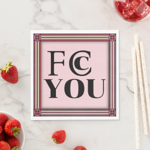 FCC YOU Paper Napkin