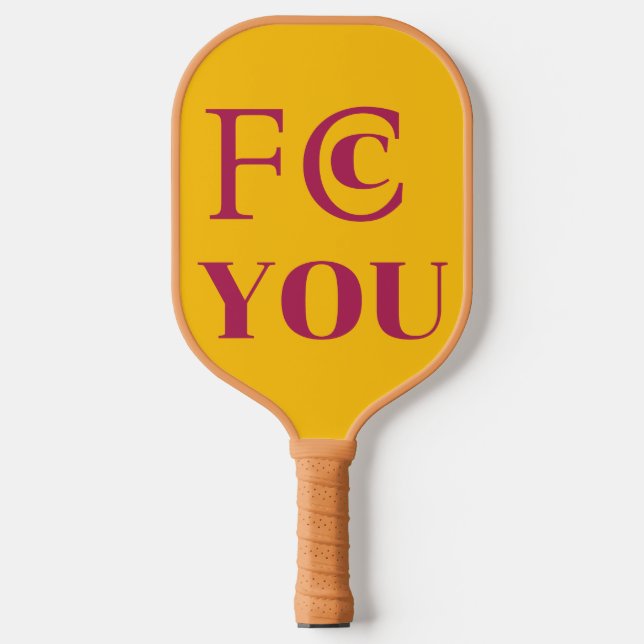 FCC YOU Pickleball Paddle (Front)