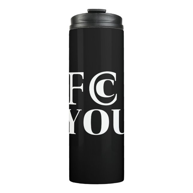 FCC YOU Thermal Tumbler (Front)