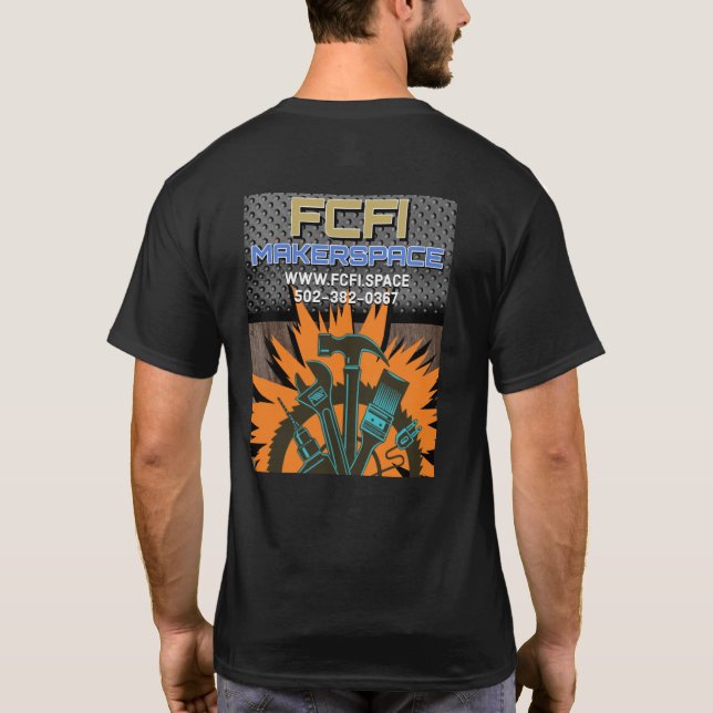 FCFI: Makerspace T-Shirt (Back)