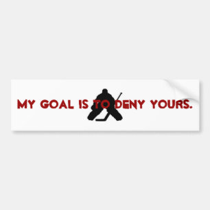 FCHFC Deny Goal Bumper Sticker