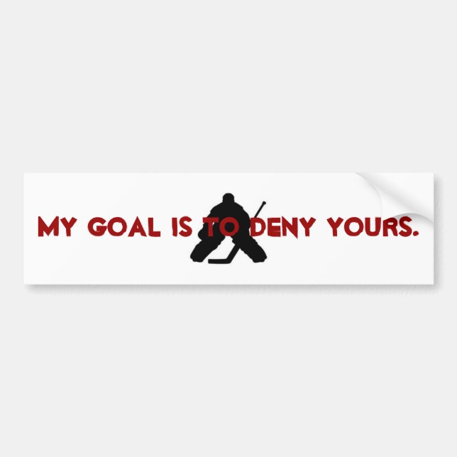 FCHFC Deny Goal Bumper Sticker (Front)