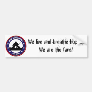 FCHFC Live & Breathe Bumper Sticker