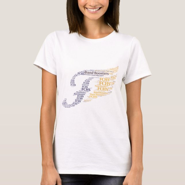 FCHS Band Boosters t-shirt (Front)