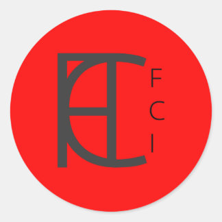 FCI RED DOT sticker pack