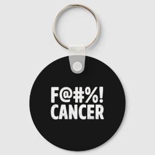 Fck Cancer Breast Cancer Awareness Gifts Distresse Key Ring