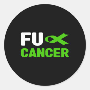 Fck Cancer - Fck Bile Duct Cancer Awareness 2 Classic Round Sticker