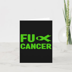 Fck Cancer - Fck Bile Duct Cancer Awareness 3 Card