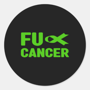 Fck Cancer - Fck Bile Duct Cancer Awareness 3 Classic Round Sticker