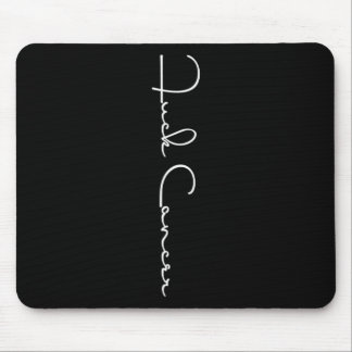 Fck Cancer Hate Cancer Tee Breast Cancer Awareness Mouse Mat