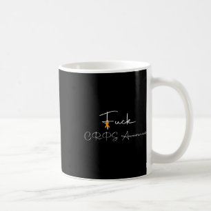 Fck Cancer Orange Ribbon Fun Crps Awareness  Coffee Mug
