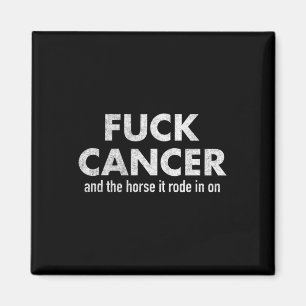 Fck Cancer Pink Breast Cancer Awareness Magnet