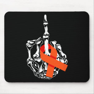 Fck Leukaemia Cancer Middle Finger Leukaemia Cance Mouse Mat