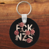 FCK NZS Flowery Against Right No Nazis Lgbtq+ 