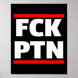 Fck Ptn I Stand With Ukraine Poster