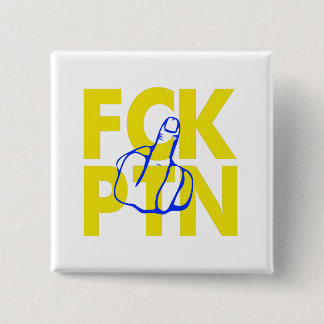 FCK PTN - Ukraine  15 Cm Square Badge