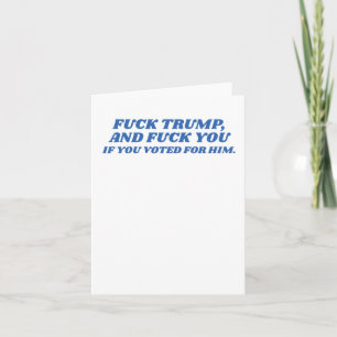 Fck Trump Card