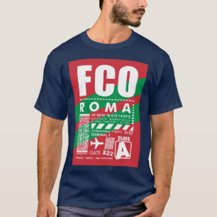 FCO Rome Airport, T-Shirt