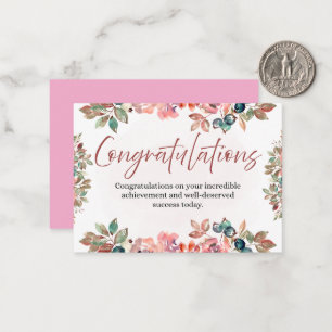 FCongratulations Celebration Invitationot Card