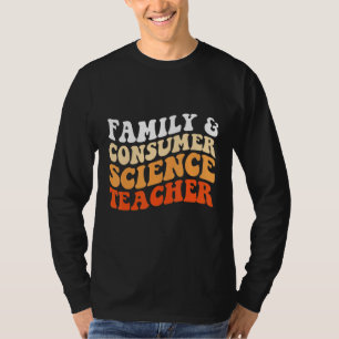 FCS Family and Consumer Science Facs Teacher Back  T-Shirt