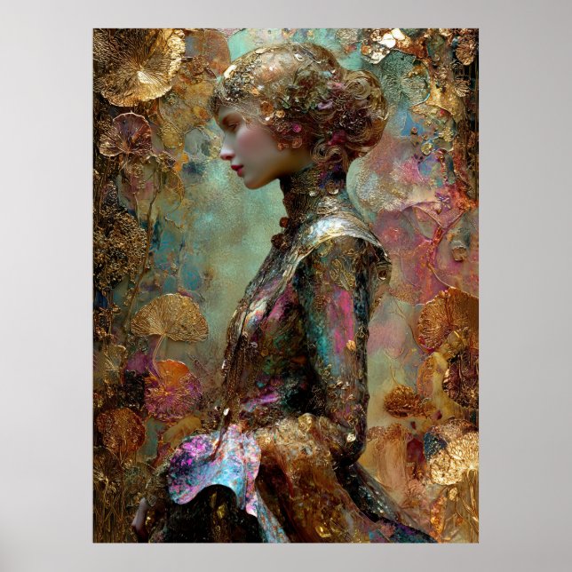 - FD2 Enchanting Fantasy Dreamy Muse Iridescent 1 Poster (Front)