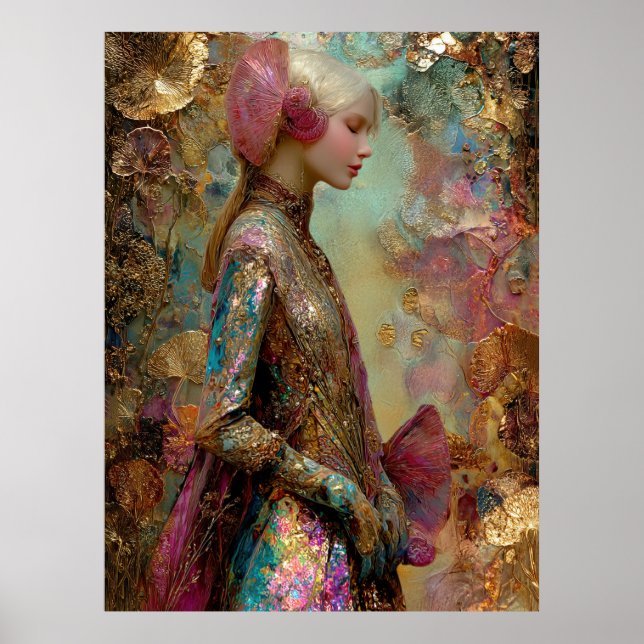 - FD2 Enchanting Fantasy Dreamy Muse Iridescent 2 Poster (Front)