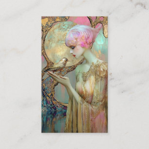 *~* *~* FD2 Nouveau Fantasy Ethereal Dreamlike 8 Business Card